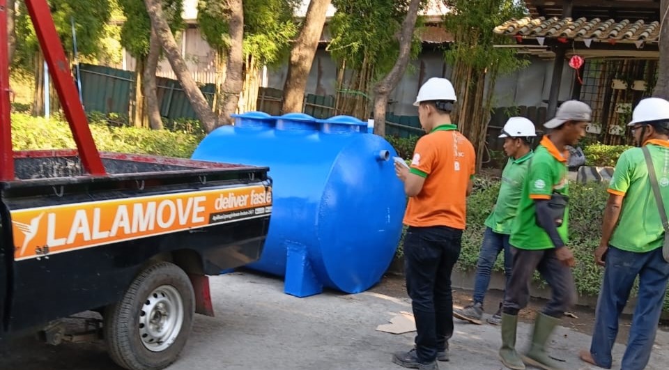 Kapasitas 2500 Liter PT Arwana Citramulia Tbk